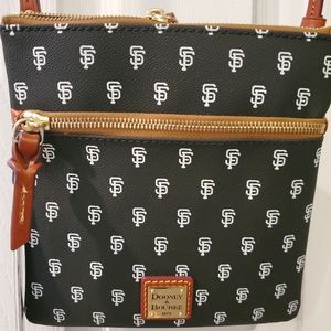 Dooney and Bourke SF Giants Double Zip Crossbody